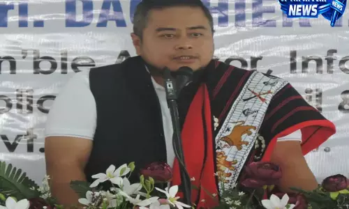 Nagaland: सामुदायिक योगदान के लिए दाओचिर इमचेन को किया गया सम्मानित Nagaland: सामुदायिक योगदान के लिए दाओचिर इमचेन को किया गया सम्मानित