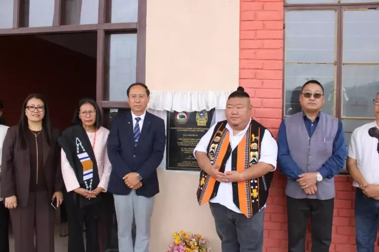 DIMAPUR: फ़ुत्सेरो कॉलेज का विस्तार, नए अकादमिक ब्लॉक का उद्घाटन