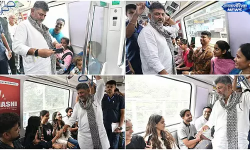 डी.के. शिवकुमार ने CM बनने के बाद बेंगलुरु साउथ जिले का दौरा किया