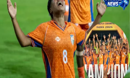 SAFF जीत के बाद मेघालय की सैनफिदा नोंग्रुम को मुख्यमंत्री संगमा ने सराहा SAFF जीत के बाद मेघालय की सैनफिदा नोंग्रुम को मुख्यमंत्री संगमा ने सराहा