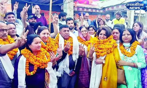 वंदना चड्ढा नगर परिषद डलहौजी की नई अध्यक्ष वंदना चड्ढा नगर परिषद डलहौजी की नई अध्यक्ष
