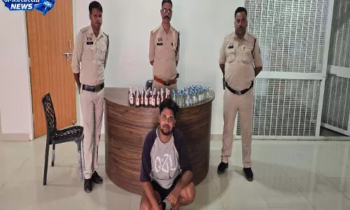 ऑपरेशन आघात के तहत अवैध शराब पर बड़ी कार्रवाई, तीन आरोपी गिरफ्तार