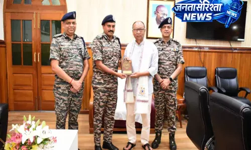 CRPF Chief G.P. सिंह ने मणिपुर का दौरा किया, हिंसा के बीच सुरक्षा स्थिति की समीक्षा की