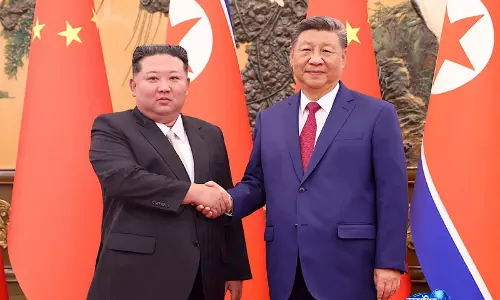 शी जिनपिंग की यात्रा से पहले Kim Jong Un की बहन का बयान, परमाणु स्थिति को बताया “अपरिवर्तनीय” शी जिनपिंग की यात्रा से पहले Kim Jong Un की बहन का बयान, परमाणु स्थिति को बताया “अपरिवर्तनीय”