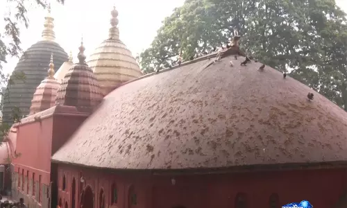 Assam: सालाना अंबुबाची मेले से पहले कामाख्या मंदिर में भक्तों की भीड़ उमड़ी Assam: सालाना अंबुबाची मेले से पहले कामाख्या मंदिर में भक्तों की भीड़ उमड़ी