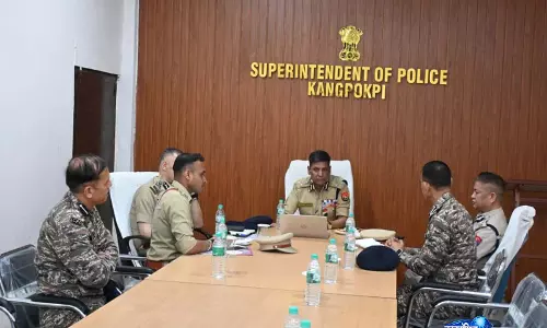 मणिपुर के DGP मुकेश सिंह ने सेनापति का दौरा किया, अहम स्टेकहोल्डर्स से बातचीत की