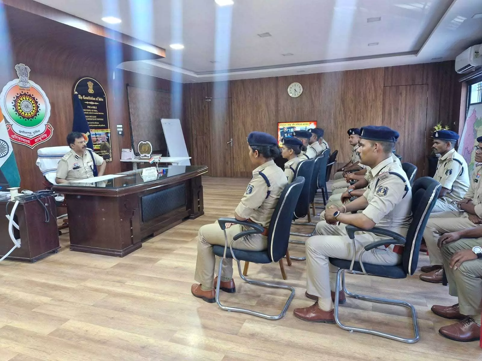 सूरजपुर में 15 नए एसआई की थानों में शुरू हुई व्यावहारिक ट्रेनिंग