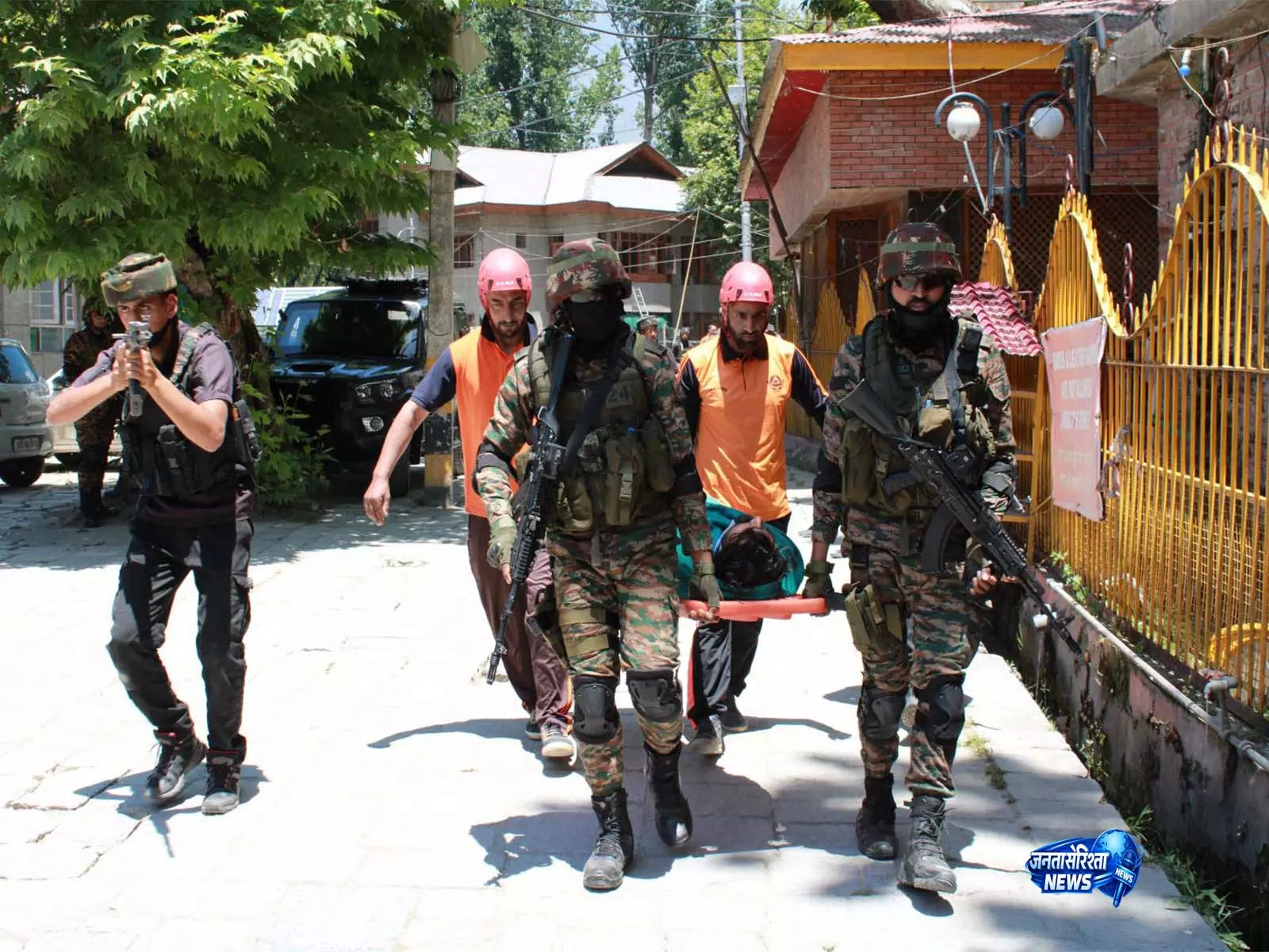 J-K: गंदेरबल पुलिस ने श्री अमरनाथ यात्रा 2026 और सालाना मेला खीर भवानी से पहले मॉक ड्रिल की J-K: गंदेरबल पुलिस ने श्री अमरनाथ यात्रा 2026 और सालाना मेला खीर भवानी से पहले मॉक ड्रिल की