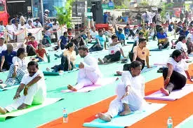 Andhra: योग दिवस से पहले सिंहाचलम में ट्रेनिंग कैंप शुरू