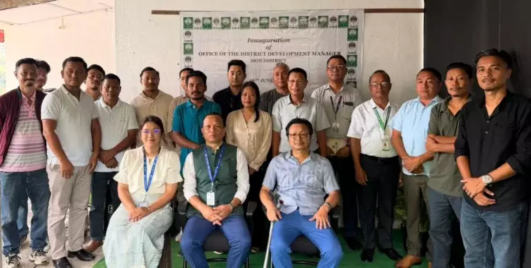 DIMAPUR: नाबार्ड ने मोन में डीडीएम ऑफिस का किया उद्घाटन