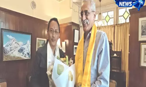 Sikkim : केंद्रीय वार्ताकार ने जीएनएलएफ अध्यक्ष से की महत्वपूर्ण मुलाकात
