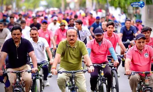 Delhi साइकिल रैली से ग्रीन कम्यूट को बढ़ावा देती Delhi साइकिल रैली से ग्रीन कम्यूट को बढ़ावा देती