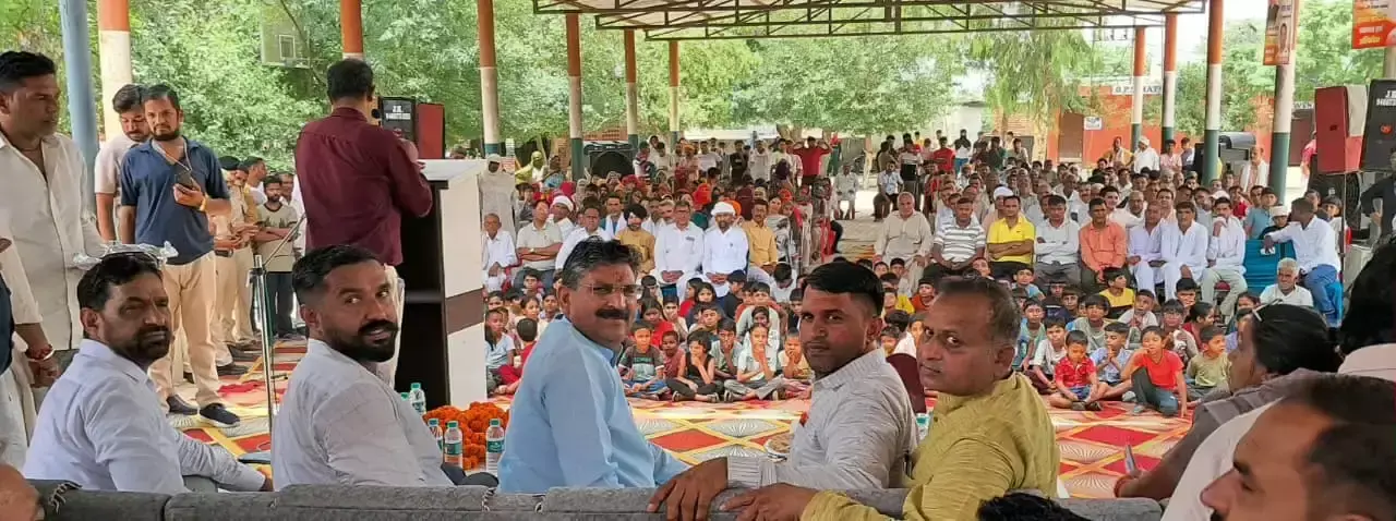 Jind: बेदी ने गिनाईं सरकार की जनकल्याणकारी उपलब्धियां Jind: बेदी ने गिनाईं सरकार की जनकल्याणकारी उपलब्धियां