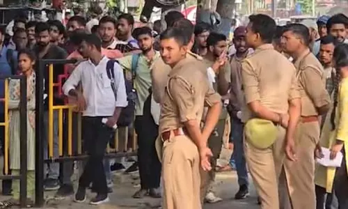 यूपी कॉन्स्टेबल भर्ती परीक्षा में सुरक्षा के कड़े इंतजाम, अभ्यर्थियों ने व्यवस्था को सराहा