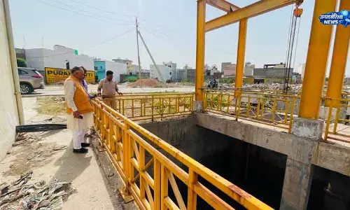 मेयर ने Haryana के सोनीपत में सीवेज डिस्पोजल साइट्स का निरीक्षण किया