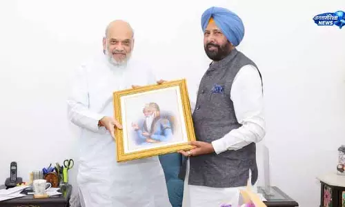 Punjab केवल ढिल्लों की अमित शाह से मुलाकात Punjab केवल ढिल्लों की अमित शाह से मुलाकात
