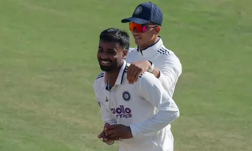 मानव सुथार ने डेब्यू टेस्ट में दिखाई दमदार स्पिन, अफ़गानिस्तान की पहली पारी 152 रन पर ढेर