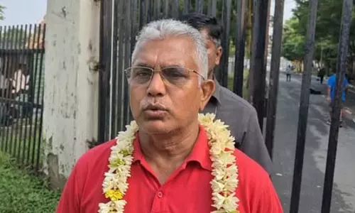 इंडिया गठबंधन की बैठक पर दिलीप घोष का तंज, कहा-ममता बनर्जी मजबूरी में जा रही हैं