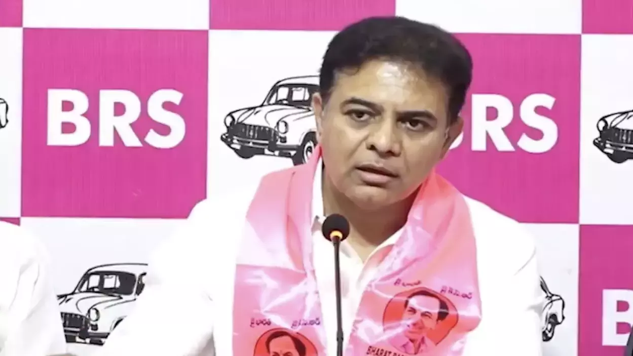 Telangana: नीट पेपर लीक, केटीआर ने प्रधान को मंत्री पद से हटाने की मांग की Telangana: नीट पेपर लीक, केटीआर ने प्रधान को मंत्री पद से हटाने की मांग की