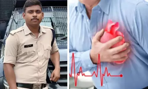 Morena : ड्यूटी के दौरान ट्रैफिक पुलिस कांस्टेबल की हार्ट अटैक से मौत, परिवार में शोक Morena : ड्यूटी के दौरान ट्रैफिक पुलिस कांस्टेबल की हार्ट अटैक से मौत, परिवार में शोक