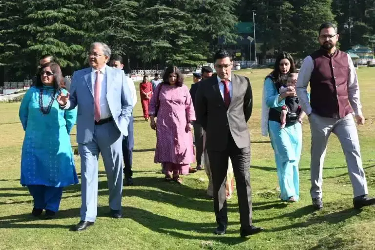 Chamba: खज्जियार दुनिया के प्रमुख पर्यटन स्थलों में शामिल: ज्ञानेश कुमार Chamba: खज्जियार दुनिया के प्रमुख पर्यटन स्थलों में शामिल: ज्ञानेश कुमार