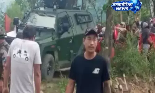 Manipur: असम राइफल्स के आरोपों को लेकर केकेएल ने अनिश्चितकालीन हाईवे ब्लॉक किया Manipur: असम राइफल्स के आरोपों को लेकर केकेएल ने अनिश्चितकालीन हाईवे ब्लॉक किया