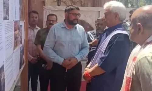 Jammu: जम्मू के मुबारक मंडी परिसर में गदा दारी मंदिर पहुंचे उपराज्यपाल