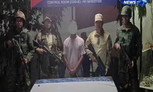 मणिपुर पुलिस ने KCP (MFL) कैडर को किया गिरफ्तार मणिपुर पुलिस ने KCP (MFL) कैडर को किया गिरफ्तार