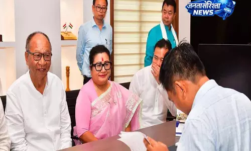 BJP ने मणिपुर की पूर्व प्रदेश अध्यक्ष शारदा देवी को राज्यसभा चुनाव के लिए मैदान में उतारा