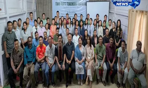 NBCC स्कूल मंत्रालय ने पुंगरो में दो दिवसीय शिक्षक प्रशिक्षण का आयोजन किया