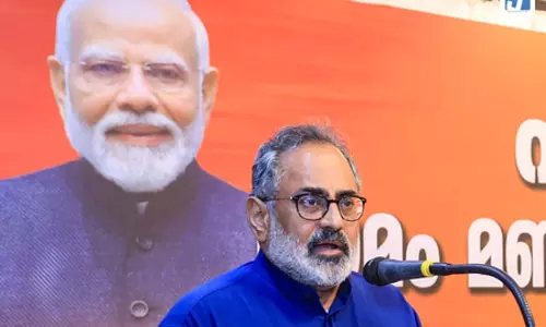 केरल में बढ़ते वन्यजीव हमलों पर भाजपा प्रदेश अध्यक्ष राजीव चंद्रशेखर का एलडीएफ-यूडीएफ पर निशाना