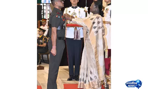 President ने रक्षा अलंकरण समारोह में 51 वीरता पुरस्कार प्रदान किए