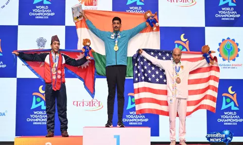 World Yogasana Championship 2026: भारत का गोल्ड का शतक, शानदार प्रदर्शन World Yogasana Championship 2026: भारत का गोल्ड का शतक, शानदार प्रदर्शन