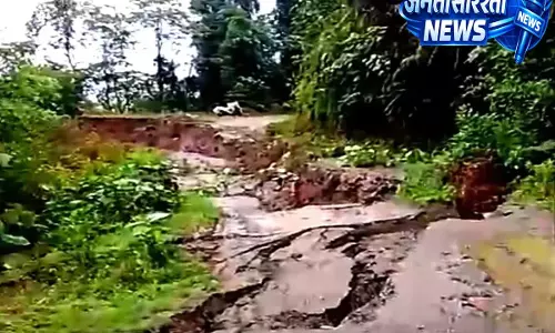 लैंडस्लाइड से गिबा सर्कल का संपर्क टूटा, 5,000 से अधिक ग्रामीण प्रभावित लैंडस्लाइड से गिबा सर्कल का संपर्क टूटा, 5,000 से अधिक ग्रामीण प्रभावित