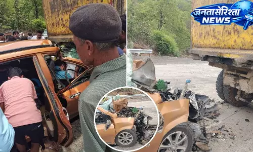Raigarh : बेंगलुरु के प्रोफ़ेशनल की डंपर से टक्कर में मौत, मां गंभीर रूप से घायल Raigarh : बेंगलुरु के प्रोफ़ेशनल की डंपर से टक्कर में मौत, मां गंभीर रूप से घायल