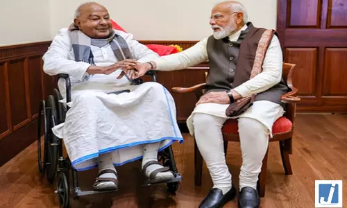 नेहरू का रिकॉर्ड तोड़ना भारतीय लोकतंत्र के विकास को दर्शाता है, देवगौड़ा ने की पीएम मोदी की तारीफ नेहरू का रिकॉर्ड तोड़ना भारतीय लोकतंत्र के विकास को दर्शाता है, देवगौड़ा ने की पीएम मोदी की तारीफ