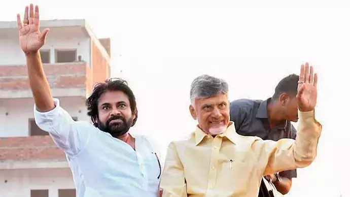 Andhra: नायडू, पवन दिल्ली में एनडीए के मुख्यमंत्रियों की बैठक में शामिल होंगे Andhra: नायडू, पवन दिल्ली में एनडीए के मुख्यमंत्रियों की बैठक में शामिल होंगे