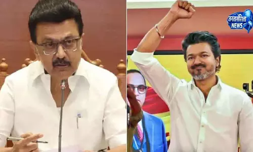Chennai TVK ने स्टालिन के दावों को खारिज किया Chennai TVK ने स्टालिन के दावों को खारिज किया