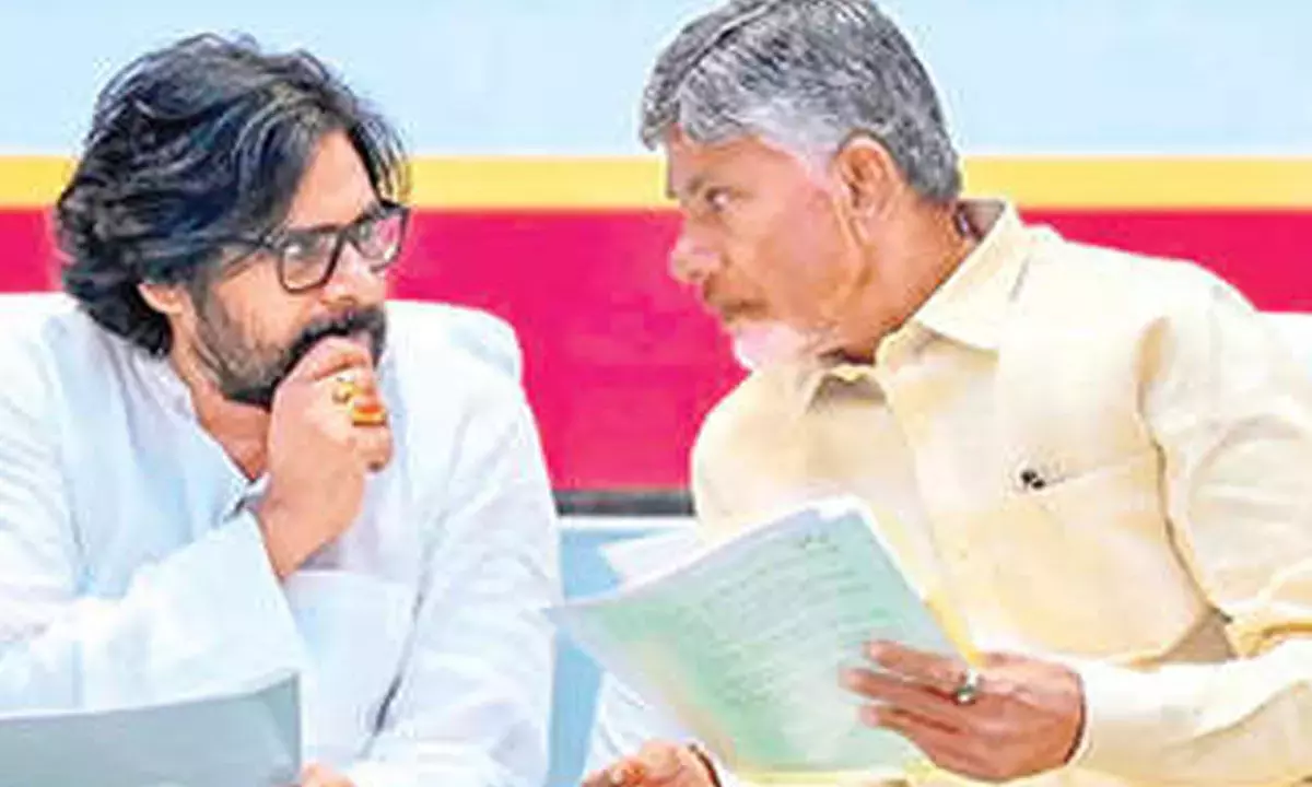 Andhra: नायडू, पवन एनडीए लीडरशिप मीटिंग में शामिल होंगे