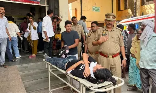 Kanpur-इटावा हाईवे पर बड़ा सड़क हादसा, भर्ती परीक्षा देने जा रही युवती समेत 8 लोग घायल