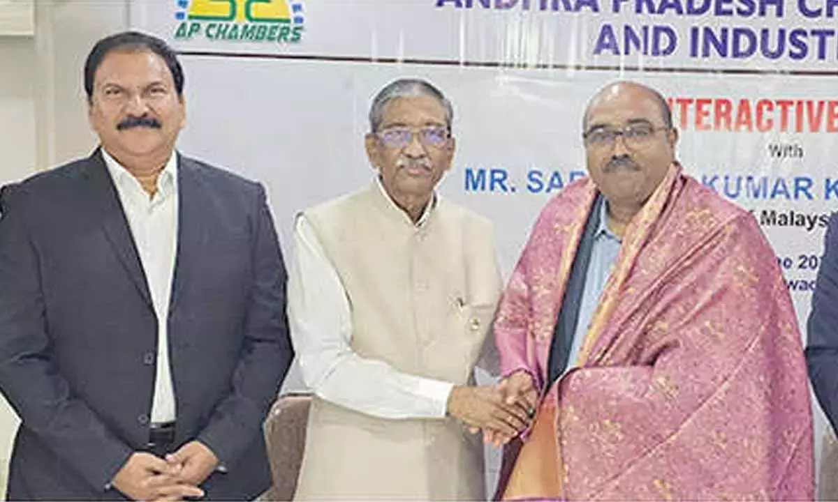 Andhra: एपी चैंबर्स ने मलेशियाई निवेशकों को आमंत्रित किया Andhra: एपी चैंबर्स ने मलेशियाई निवेशकों को आमंत्रित किया