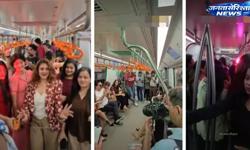Bhopal मेट्रो में पहली बार फिटनेस पार्टी, ‘सेलिब्रेशन ऑन व्हील’ ने लोगों को किया उत्साहित Bhopal मेट्रो में पहली बार फिटनेस पार्टी, ‘सेलिब्रेशन ऑन व्हील’ ने लोगों को किया उत्साहित