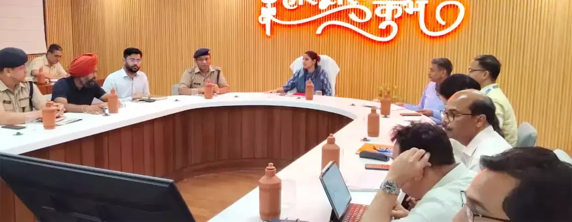 Haridwar: कुंभ-2027 की सुरक्षा और आपदा तैयारियों पर बैठक Haridwar: कुंभ-2027 की सुरक्षा और आपदा तैयारियों पर बैठक