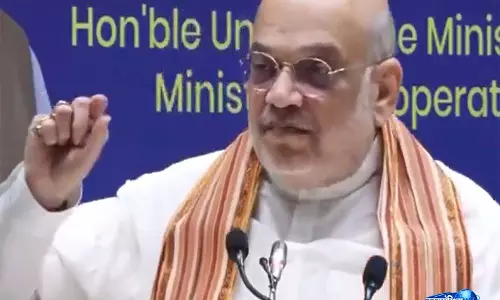 Amit Shah ने लैंड पोर्ट मैनेजमेंट सिस्टम का उद्घाटन किया, व्यापार और सीमा सुरक्षा में इसकी भूमिका पर ज़ोर दिया