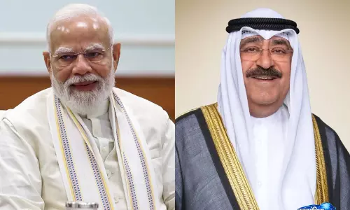 PM मोदी और कुवैत के अमीर ने पश्चिम एशिया के हालात पर की बातचीत