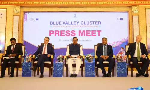 असम के CM ने EU प्रतिनिधिमंडल के साथ बातचीत में ब्लू वैली क्लस्टर पहल का किया स्वागत असम के CM ने EU प्रतिनिधिमंडल के साथ बातचीत में ब्लू वैली क्लस्टर पहल का किया स्वागत
