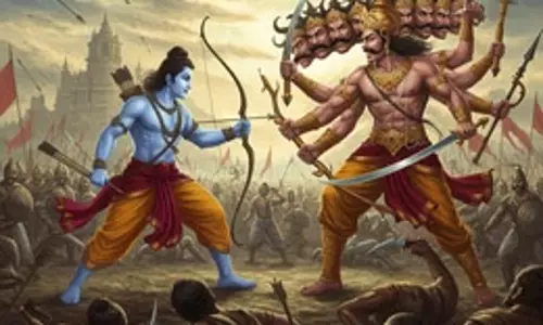 रामायण में धर्म और अधर्म की लड़ाई रामायण में धर्म और अधर्म की लड़ाई
