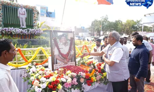 सांसद बृजमोहन अग्रवाल ने शहीद आकाश राव गिरेपूंजे की प्रथम पुण्यतिथि पर दी श्रद्धांजलि सांसद बृजमोहन अग्रवाल ने शहीद आकाश राव गिरेपूंजे की प्रथम पुण्यतिथि पर दी श्रद्धांजलि