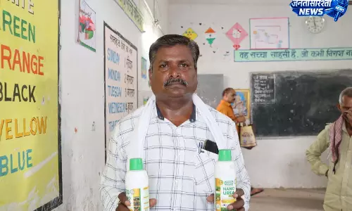 नैनो यूरिया से आसान हुई खेती, किसान गुलाबचंद राठौर को मिल रहे बेहतर परिणाम