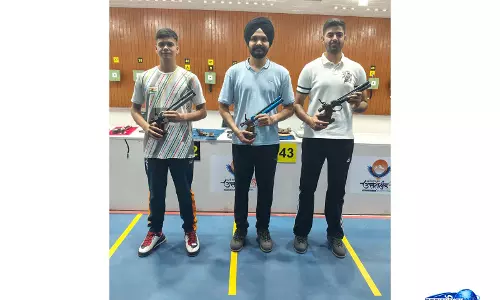 राष्ट्रीय चयन ट्रायल: Sarabjot, लक्षिता, अखिल, साक्षी ने टी4 फाइनल जीता राष्ट्रीय चयन ट्रायल: Sarabjot, लक्षिता, अखिल, साक्षी ने टी4 फाइनल जीता